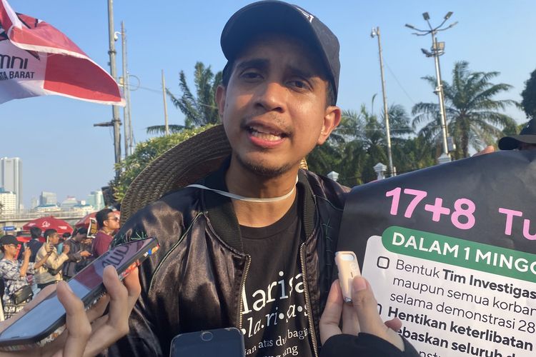 Influencer Serahkan 17+8 Tuntutan Rakyat ke DPR Hari Ini