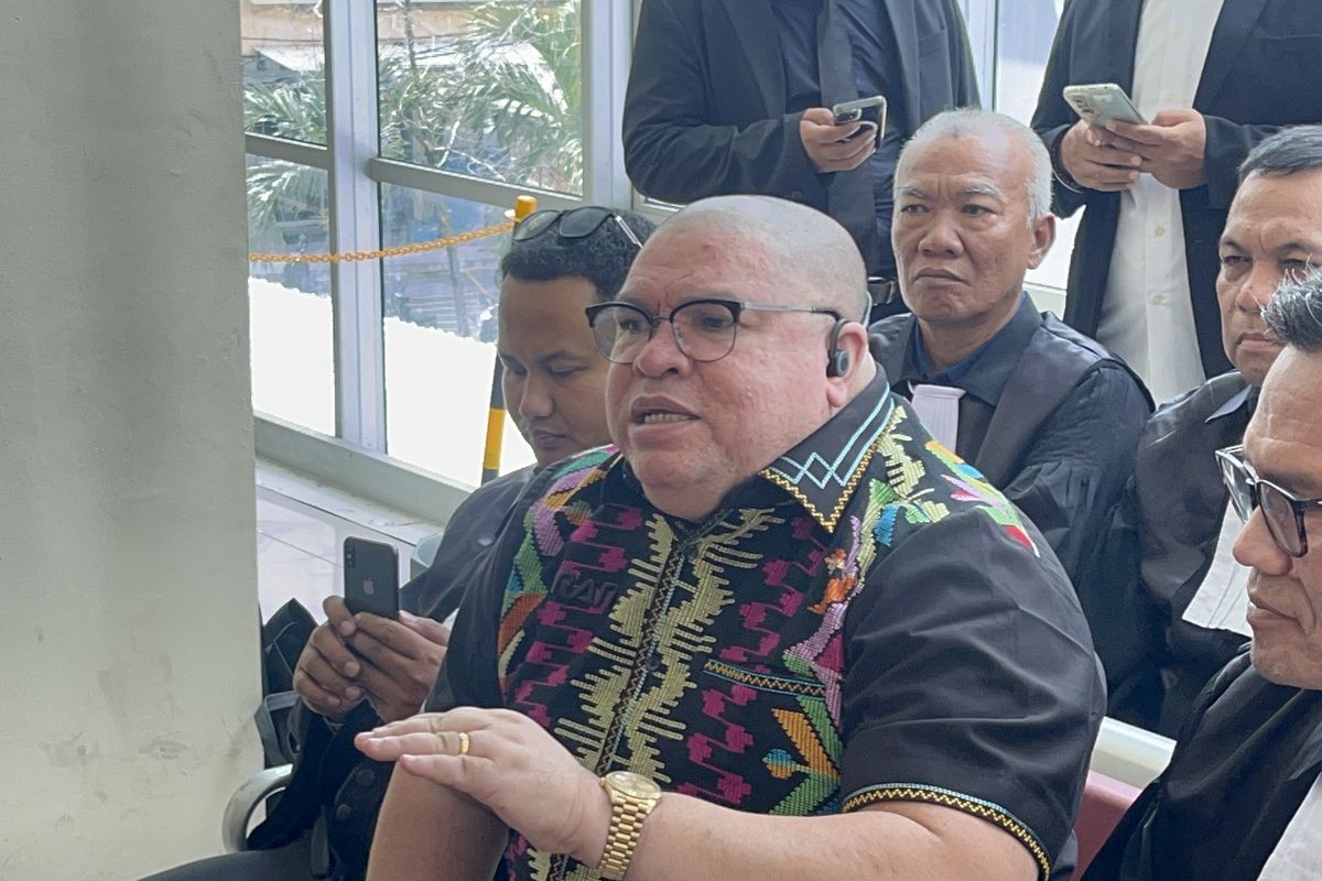 Razman Nasution di Pengadilan Negeri (PN) Jakarta Utara, Selasa (2/9/2025).