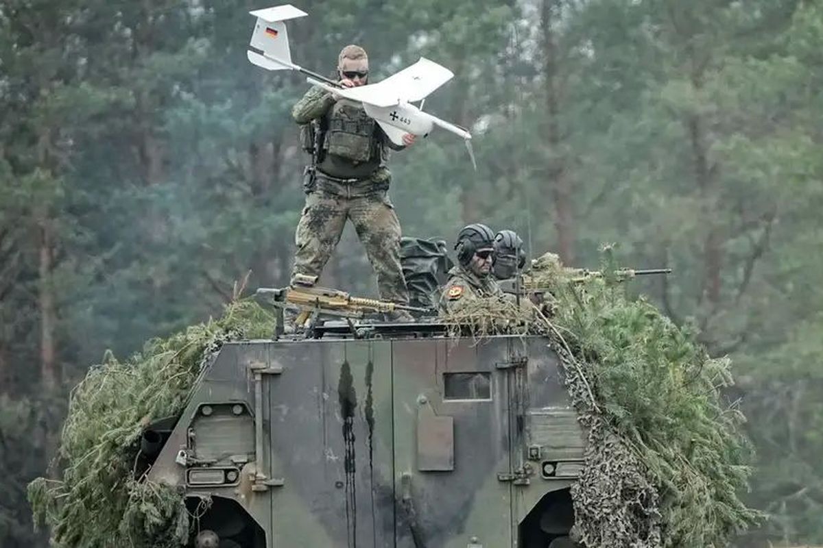 Prajurit Jerman di Lituania.