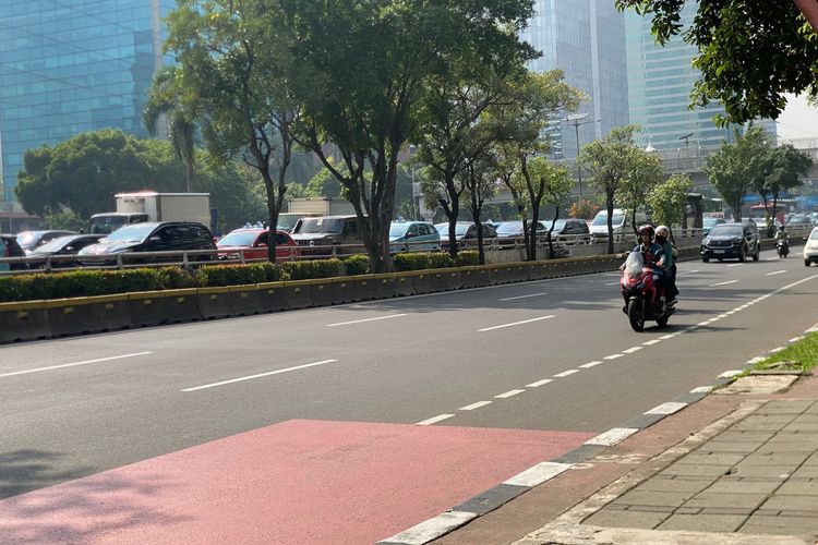 Ramai Gerakan Stop Tot Tot Wuk Wuk, Jalan Gatot Subroto dan Tol Dalam Kota Sepi Sirene