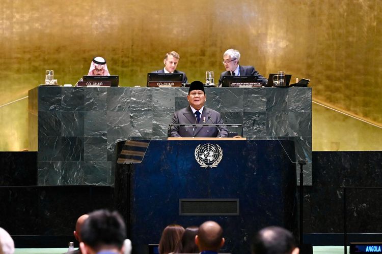 Ini Pidato Lengkap Prabowo di KTT PBB, Dukung Kemerdekaan Palestina