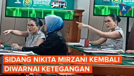 Sambil Tunjuk Jaksa, Momen Nikita Mirzani Adu Mulut dalam Sidang hingga Ditegur Hakim