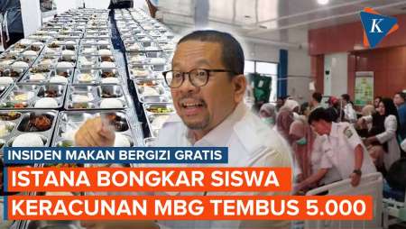 Istana Bongkar Data Siswa Keracunan MBG, Korban Lebih dari 5.000!