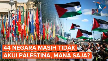 44 Negara Belum Akui Palestina, Tersebar dari Asia hingga Amerika