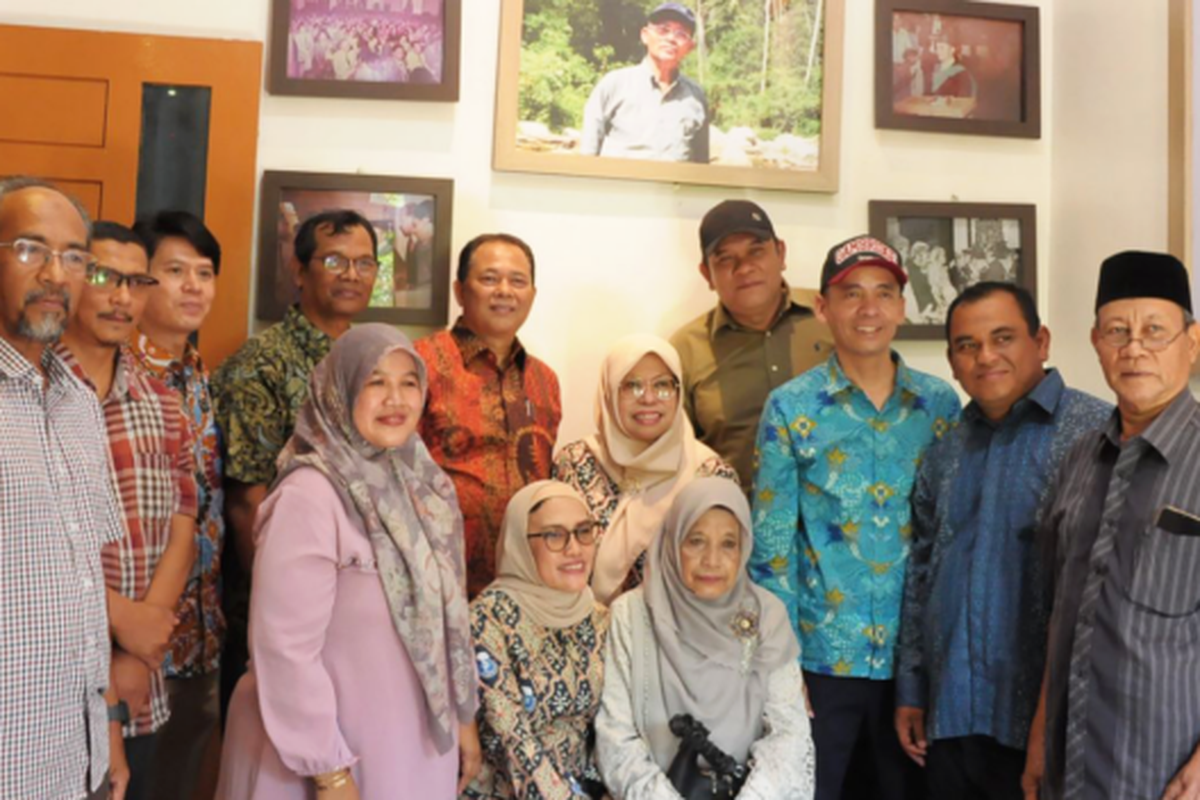 Peresmian Galeri dan Rumah Kasim Arifin dilakukan di Banda Aceh pada Sabtu (31/8/2024). Sosok Kasim Arifin ada di foto atas.