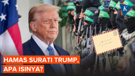 Hamas Disebut Tulis Surat untuk Trump, Apa Isinya?